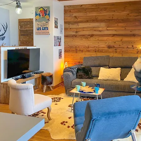 Bel Aux Gets Avec Sauna, Jacuzzi Et Wi-fi Apartment Les Gets