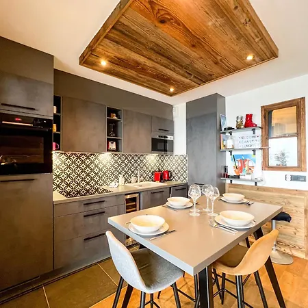 Bel Aux Gets Avec Sauna, Jacuzzi Et Wi-fi Apartment Les Gets