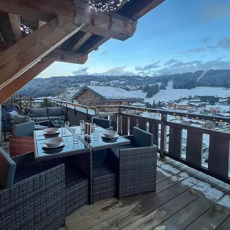 Apartment Bel Aux Gets Avec Sauna, Jacuzzi Et Wi-fi Les Gets